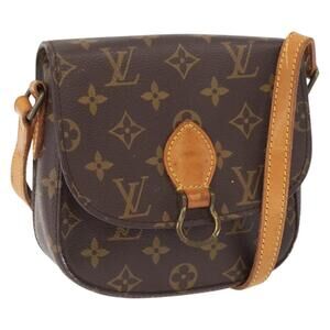 LOUIS VUITTON Monogram Saint Cloud PM Shoulder Bag M51244 LV Auth 161907